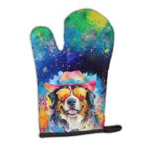 Load image into Gallery viewer, Bernese Mountain Dog Hippie Dawg Oven Mitt