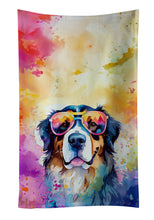 Load image into Gallery viewer, Bernese Mountain Dog Hippie Dawg Kitchen Towel