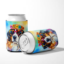 Load image into Gallery viewer, Bernese Mountain Dog Hippie Dawg Can or Bottle Hugger