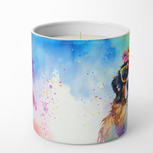 Load image into Gallery viewer, Bernese Mountain Dog Hippie Dawg Decorative Soy Candle