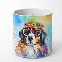 Load image into Gallery viewer, Bernese Mountain Dog Hippie Dawg Decorative Soy Candle