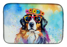 Load image into Gallery viewer, Bernese Mountain Dog Hippie Dawg Dish Drying Mat