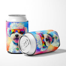 Load image into Gallery viewer, Bichon Frise Hippie Dawg Can or Bottle Hugger