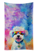 Load image into Gallery viewer, Bichon Frise Hippie Dawg Kitchen Towel