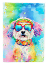 Load image into Gallery viewer, Bichon Frise Hippie Dawg House Flag
