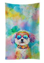 Load image into Gallery viewer, Bichon Frise Hippie Dawg Kitchen Towel