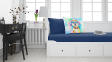 Load image into Gallery viewer, Bichon Frise Hippie Dawg Standard Pillowcase – Artistic Decorative Front, White Back
