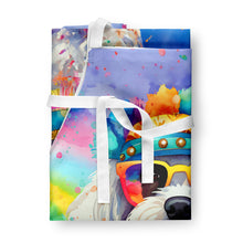 Load image into Gallery viewer, Bichon Frise Hippie Dawg Apron – Artist-Designed Kitchen, BBQ &amp; Craft Apron