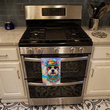 Load image into Gallery viewer, Bichon Frise Hippie Dawg Kitchen Towel