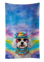 Load image into Gallery viewer, Bichon Frise Hippie Dawg Kitchen Towel