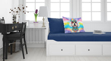 Load image into Gallery viewer, Bichon Frise Hippie Dawg Standard Pillowcase – Artistic Decorative Front, White Back