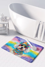 Load image into Gallery viewer, Bichon Frise Hippie Dawg Memory Foam Kitchen Mat