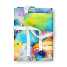 Load image into Gallery viewer, Bichon Frise Hippie Dawg Apron – Artist-Designed Kitchen, BBQ &amp; Craft Apron