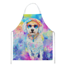 Load image into Gallery viewer, Bichon Frise Hippie Dawg Apron – Artist-Designed Kitchen, BBQ &amp; Craft Apron