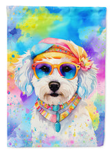 Load image into Gallery viewer, Bichon Frise Hippie Dawg House Flag