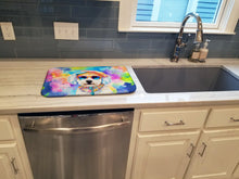 Load image into Gallery viewer, Bichon Frise Hippie Dawg Dish Drying Mat