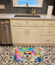 Load image into Gallery viewer, Bichon Frise Hippie Dawg Memory Foam Kitchen Mat