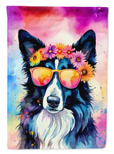 Load image into Gallery viewer, Border Collie Hippie Dawg House Flag