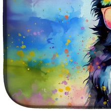 Load image into Gallery viewer, Border Collie Hippie Dawg Dish Drying Mat