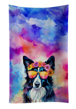 Load image into Gallery viewer, Border Collie Hippie Dawg Kitchen Towel