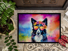 Load image into Gallery viewer, Border Collie Hippie Dawg Doormat