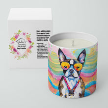 Load image into Gallery viewer, Boston Terrier Hippie Dawg Decorative Soy Candle