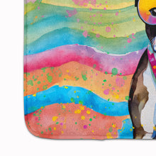 Load image into Gallery viewer, Boston Terrier Hippie Dawg Memory Foam Kitchen Mat