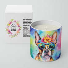 Load image into Gallery viewer, Boston Terrier Hippie Dawg Decorative Soy Candle