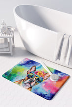 Load image into Gallery viewer, Boston Terrier Hippie Dawg Memory Foam Kitchen Mat