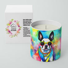 Load image into Gallery viewer, Boston Terrier Hippie Dawg Decorative Soy Candle