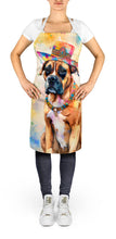 Load image into Gallery viewer, Boxer Hippie Dawg Apron – Artist-Designed Kitchen, BBQ &amp; Craft Apron