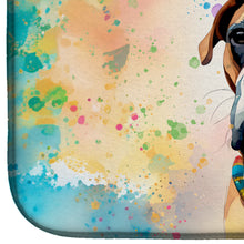 Load image into Gallery viewer, Boxer Hippie Dawg Dish Drying Mat