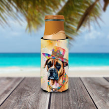 Load image into Gallery viewer, Boxer Hippie Dawg Slim Can Huggers – Fun, Functional Drink Coolers for Every Occasion