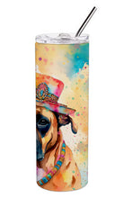 Load image into Gallery viewer, Boxer Hippie Dawg Stainless Steel Skinny Tumbler