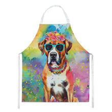 Load image into Gallery viewer, Boxer Hippie Dawg Apron – Artist-Designed Kitchen, BBQ &amp; Craft Apron