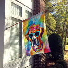 Load image into Gallery viewer, Boxer Hippie Dawg House Flag