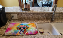Load image into Gallery viewer, Boxer Hippie Dawg Dish Drying Mat