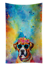 Load image into Gallery viewer, Boxer Hippie Dawg Kitchen Towel