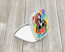 Load image into Gallery viewer, Boxer Hippie Dawg Compact Mirror – Stylish Purse Mirror with Artistic Covers