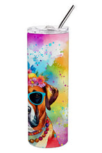Load image into Gallery viewer, Boxer Hippie Dawg Stainless Steel Skinny Tumbler