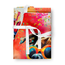 Load image into Gallery viewer, Boxer Hippie Dawg Apron – Artist-Designed Kitchen, BBQ &amp; Craft Apron