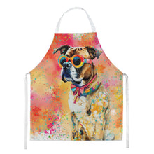 Load image into Gallery viewer, Boxer Hippie Dawg Apron – Artist-Designed Kitchen, BBQ &amp; Craft Apron
