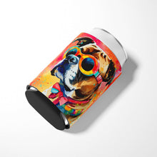 Load image into Gallery viewer, Boxer Hippie Dawg Can or Bottle Hugger