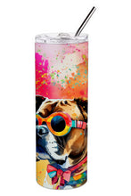 Load image into Gallery viewer, Boxer Hippie Dawg Stainless Steel Skinny Tumbler