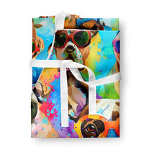 Load image into Gallery viewer, Boxer Hippie Dawg Apron – Artist-Designed Kitchen, BBQ &amp; Craft Apron