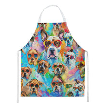 Load image into Gallery viewer, Boxer Hippie Dawg Apron – Artist-Designed Kitchen, BBQ &amp; Craft Apron