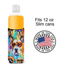 Load image into Gallery viewer, Boxer Hippie Dawg Slim Can Huggers – Fun, Functional Drink Coolers for Every Occasion