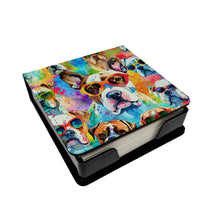 Load image into Gallery viewer, Boxer Hippie Dawg PU Leather Note Paper Holder