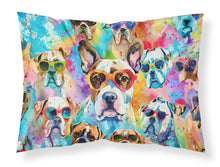 Load image into Gallery viewer, Boxer Hippie Dawg Standard Pillowcase – Artistic Decorative Front, White Back