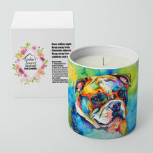 Load image into Gallery viewer, English Bulldog Hippie Dawg Decorative Soy Candle